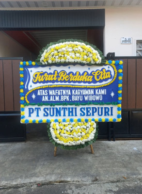 Papan Bunga Duka di Cijambe