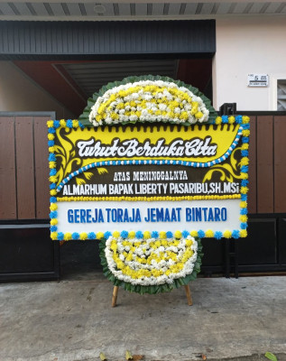 Papan Bunga Duka di Cijambe